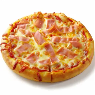 Pizza Pequeña Jamón Y Queso