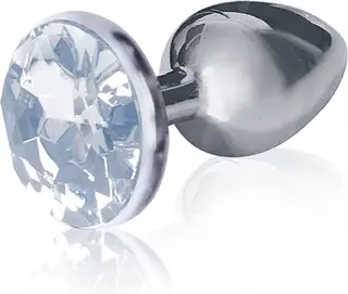 Plug Acero Con Diamante M