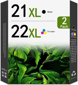 21/22xl Pack Hp (negro & Color)