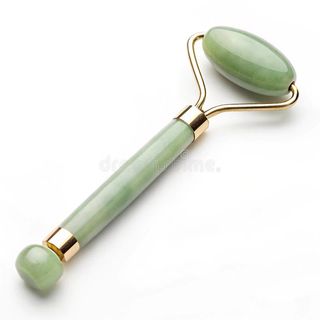 Rodillo De Masaje Facial De Jade