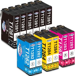 T1281-82-83-84 Pack (negro, Cyan, Magenta Y Amarillo)