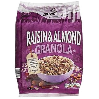 Crownfield Raisin & Almond Granola, 1kg