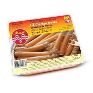 Minal Chicken Franks, 375g