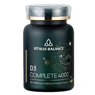 Vitalis Balance (Віталіс Баланс) D3 Complete 4000 (D3 Компліт 4000) таблетки №60
