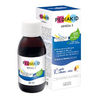 Pediakid (Педіакід) Omega 3 - DHA з холіном вітамінами та мінералами для дітей від 6 місяців сироп 125 мл