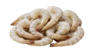 კრევეტები ჯავშნით, უთავო 16/20 1კგ vannamei HLSO 1kg