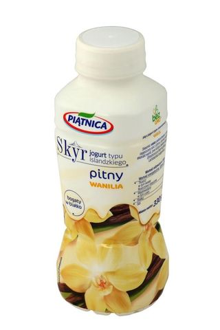 Piątnica Jogurt pitny Skyr waniliowy 330 ml