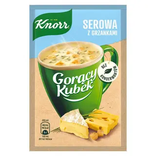 Knorr - Gorący kubek Serowa z grzankami - 22 g
