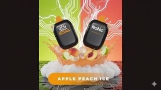NoNic-APPLE PECH ICE  7000 PUFF