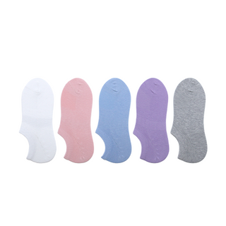 ქალის წინდა/Womens Ankle Socks (5 Pairs)(Assorted Color)