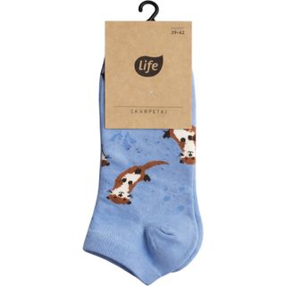 Life stopki bawełniane Hipster, wzór Wydra, rozm. 39-42