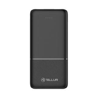 Baterie externa Tellur 10000mAh 2xUSB+USB-C+MicroUSB, negru