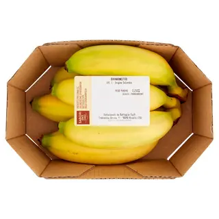 Percorso Qualità Bananito Cat. I Vaschetta 250g SAPORI E IDEE COLOMBIA