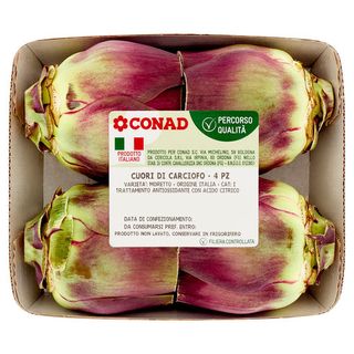 CONAD Percorso Qualità Cuori di Carciofo Moretto Italia 300 g