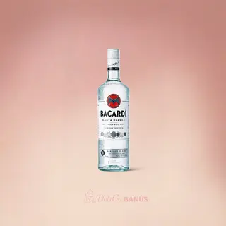 Bacardi white rum (1l)