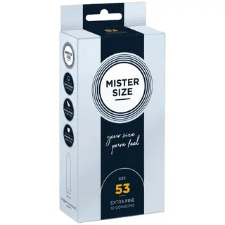 Prezerwatywy rozmiarowe Mister Size rozmiar 53 - opak. 36 szt