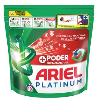 Pods Ariel Poder Quitamanchas 10 Uds.