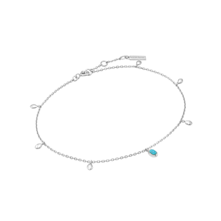925 Sterling Silver Anklet/F044-01H