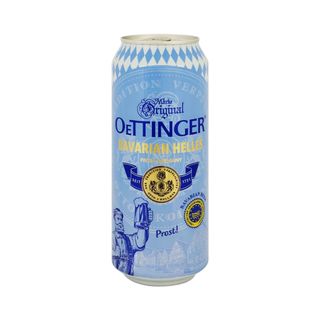 Пиво Oettinger Bavarian Helles світле 4.7% 500 мл