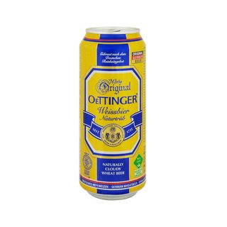 Пиво "Oettinger Weissbier" 0,5 л ж/б  4,9% (Німеччина, TM "Oettinger")