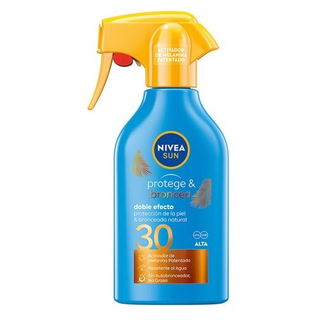 Spray Solar Nivea Protege Y Broncea Fp30 250 Ml.