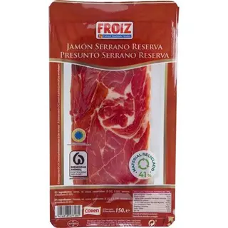 Jamón Serrano Froiz Reserva Lonchas 150 G