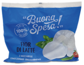 Fiordilatte 3x100g Busta / Vaschetta