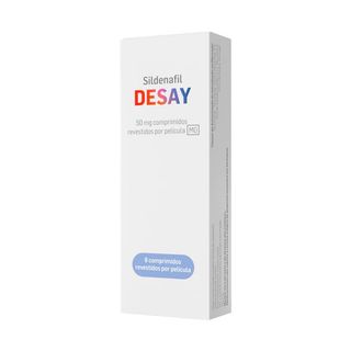 Sildenafil Desay 50 Mg 8 Comp. Revest. Por Pel.
