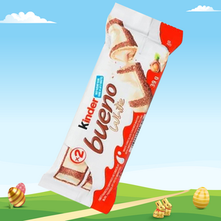 Offre CHOC KINDER BUENO WHITE 39G - 100226418