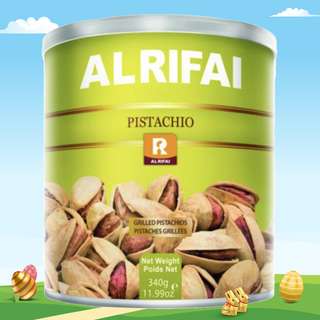Offre  TINS PISTACHIOS 340G RIFAI  - 100225348