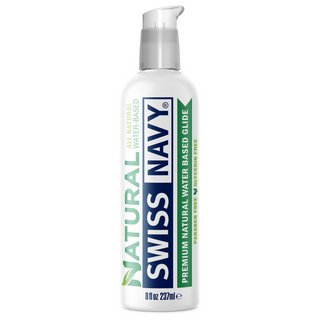 Swiss Navy Natural lubrykant wodny z aloesem - Premium All Natural Waterbased Lubricant - 8 fl oz / 237 ml