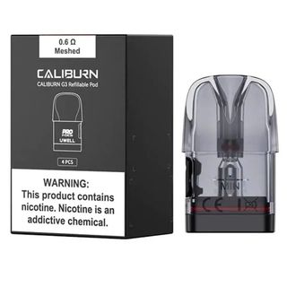 Uwell Caliburn G3 Meshed Refillable Pods, 4 Pack