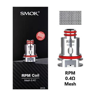 SMOK RPM Mesh Replacement Coils 0.4Ω, 5 Pack