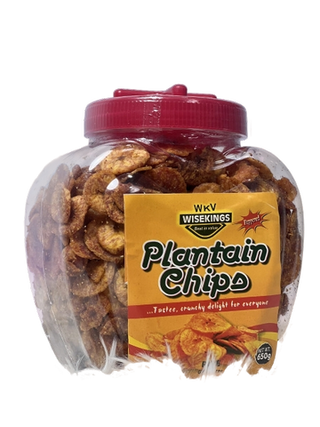 Wisekings Plantain Chips, 80g