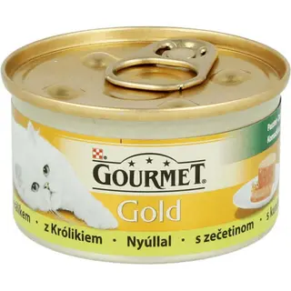GOURMET GOLD MOKRA MAČKA ZEC 85G