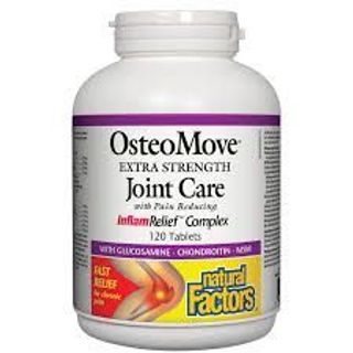Natural Factors OsteoMove Joint Care Tablets, 120 Count