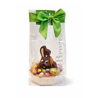 Lapin avec chocolat de Pâques