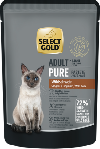 Zestaw promocyjny 12 szt. - 20% Select Gold Monobiałkowa Adult Dzik 85g