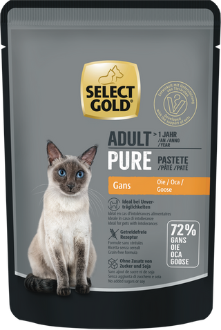 Zestaw promocyjny 12 szt. - 20% Select Gold Monobiałkowa Adult Gęś 85g