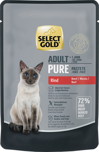 Zestaw promocyjny 12 szt. - 20% Select Gold Monobiałkowa Adult Wołowina 85g