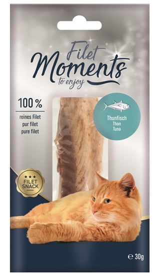 Zestaw promocyjny 10 szt. - 15% Moments Filet Snack Tuńczyk 30g