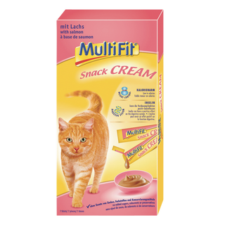 Zestaw promocyjny 3 szt. - 33% MultiFit Snack Cream Łosoś 7x15g