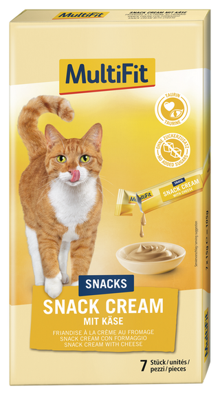 Zestaw promocyjny 3 szt. - 33% MultiFit Snack Cream Ser, Tauryna 7x15g