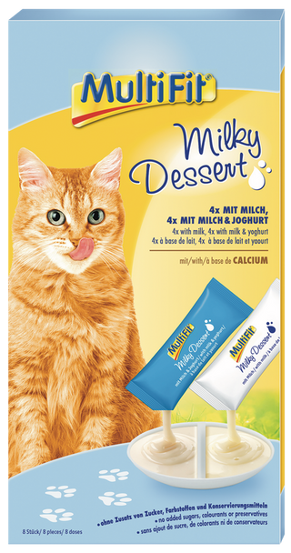 Zestaw promocyjny 3 szt. - 33% MultiFit Milky Dessert Mleko, Jogurt 8x10g