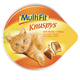 Zestaw promocyjny 3 szt. - 33% MultiFit Knuspys Kurczak, Ser 60g
