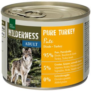 Zestaw promocyjny 6 szt. - 15% Real Nature Wilderness Monoproteina Indyk 200g