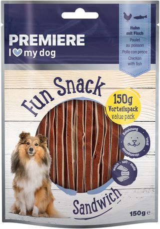 Zestaw promocyjny 3 szt. - 15% Premiere Meat Sandwich Kurczak, ryba 150 g