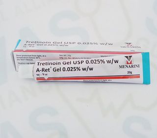 MENARINI A-Ret Tretinoin Gel 0.025%, 20g