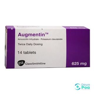 GlaxoSmithKline Augmentin BD Tablets 625mg, 14 Count