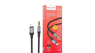 HOCO UPA26 iPhone to 3.5 MM AUX AUX ტელეფონის დამტენი აიფონისთვის